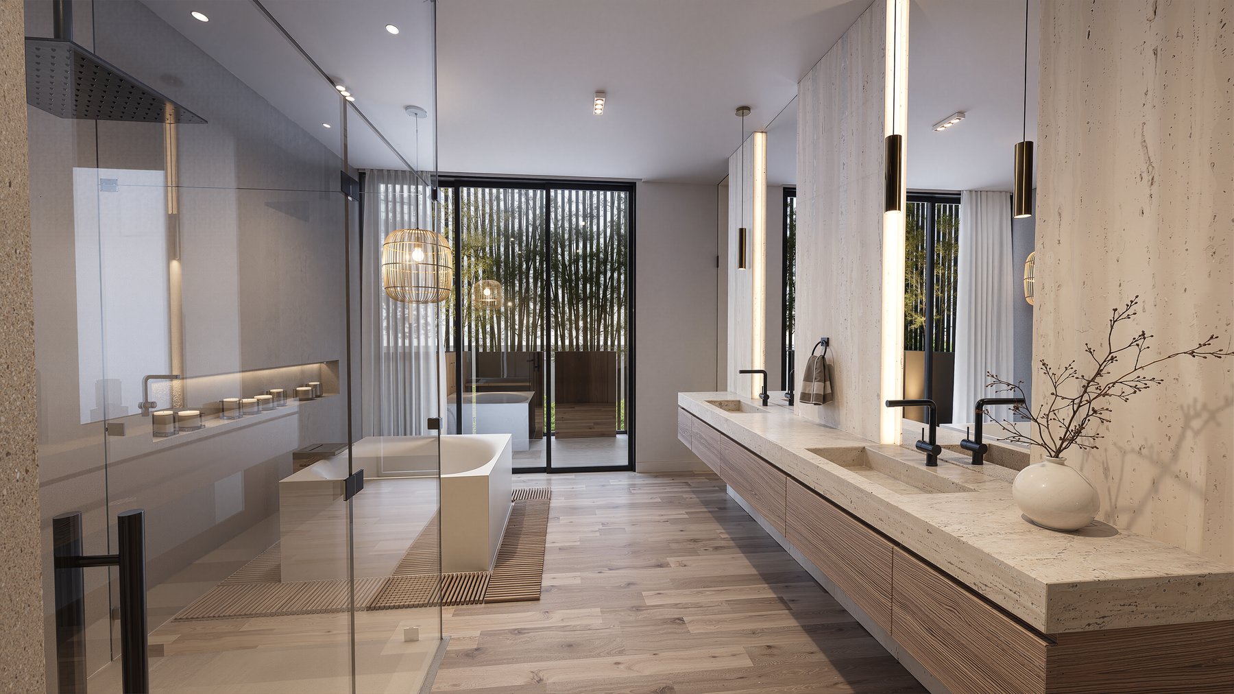 Residencia Cumbres — baño master