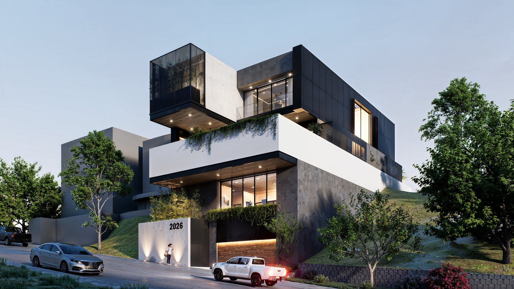 Residencia Cumbres — fachada