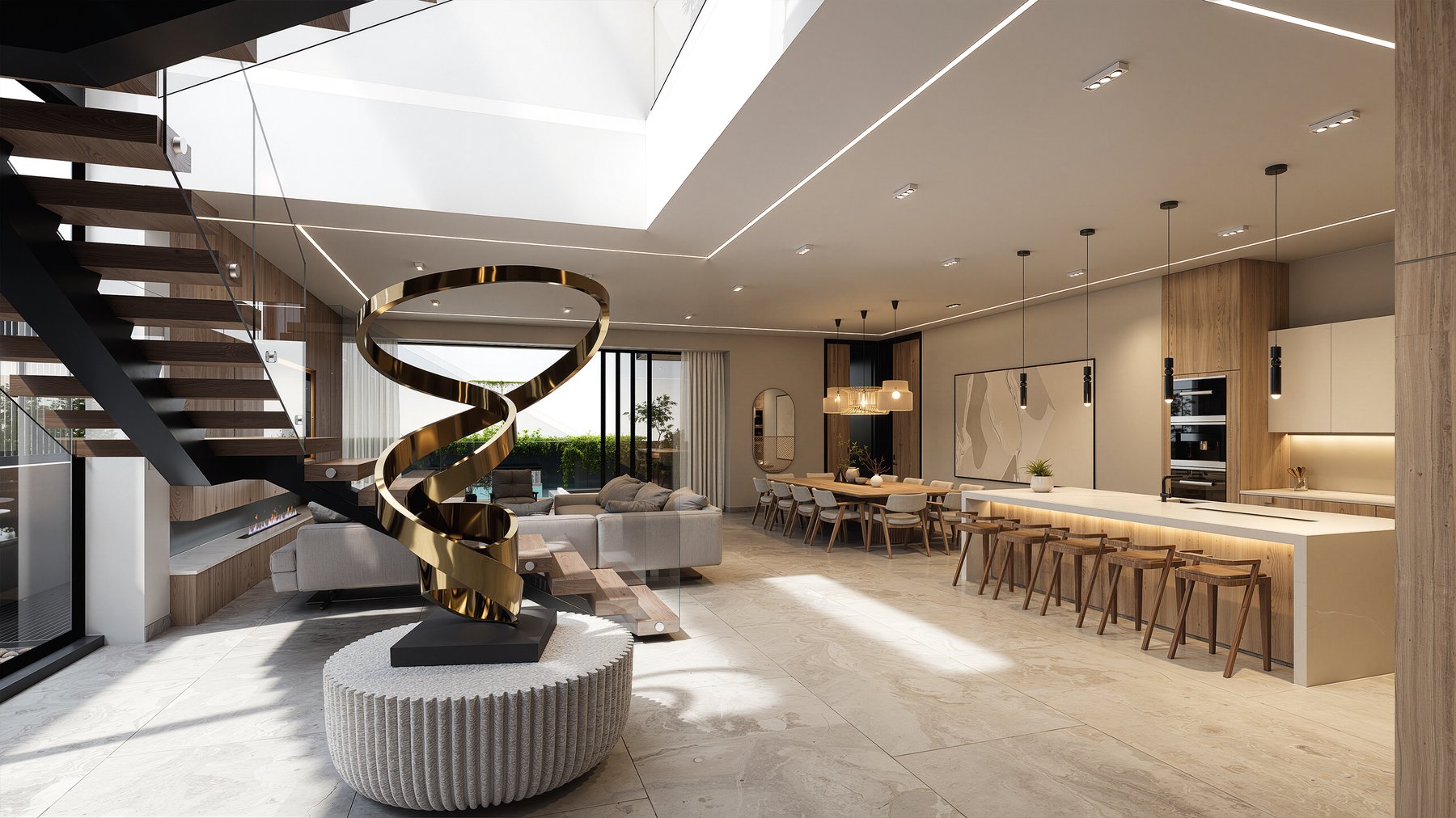 Residencia Cumbres — área social