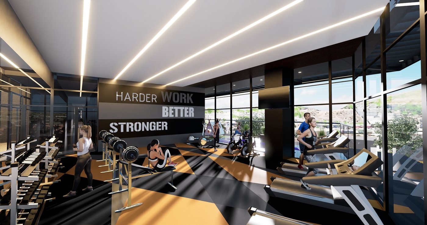 Condominios Picasso — gimnasio equipado