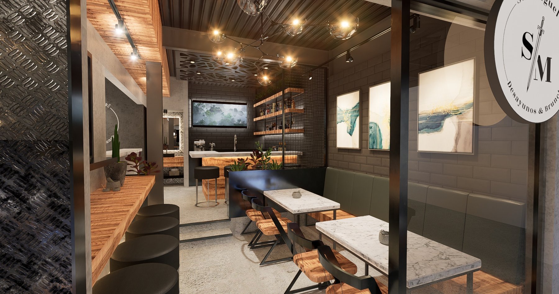 Restaurant San Miguel — zona de lounge
