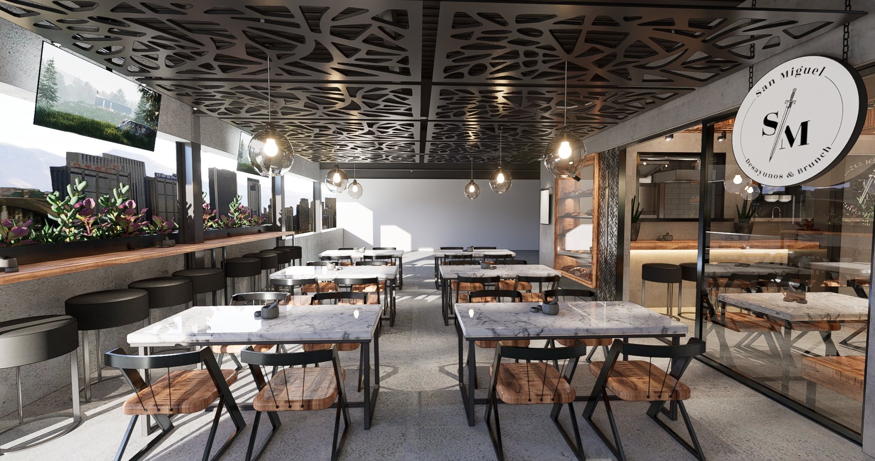 Restaurant San Miguel — terraza