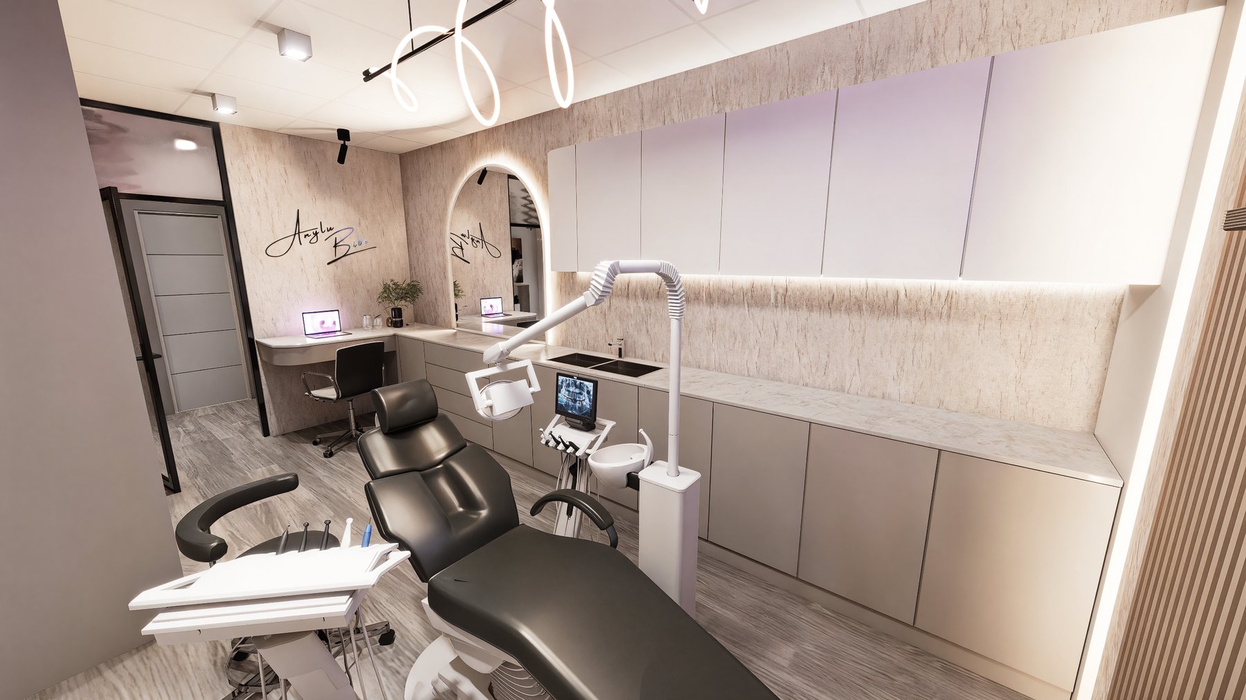 Clínica SVS — consultorio dental, segunda estación